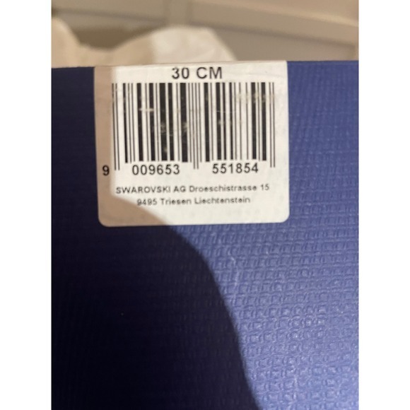 Swarovski Fit Jet Hematite Choker Necklace | Rhodium Plated | Adjustable - Picture 7 of 8